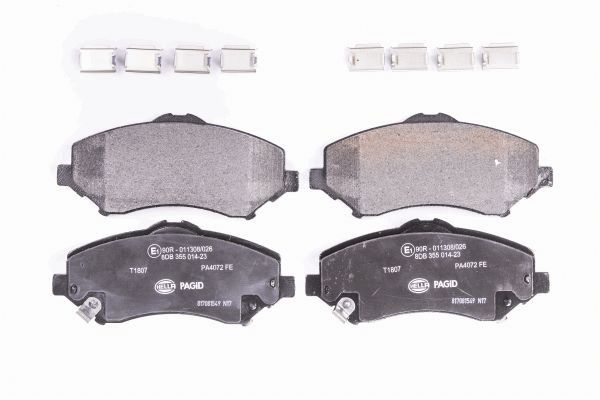 8DB 355 014-231 HELLA Brake Pad Set, disc brake for DODGE,JEEP,VW | eBay